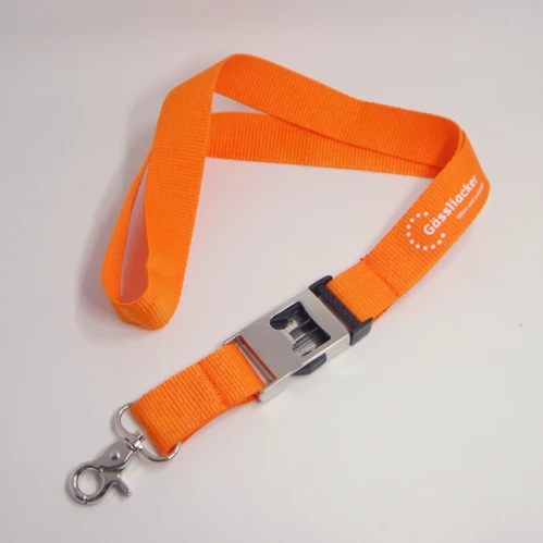 metal bottle opener buckle business gift neck lanyard