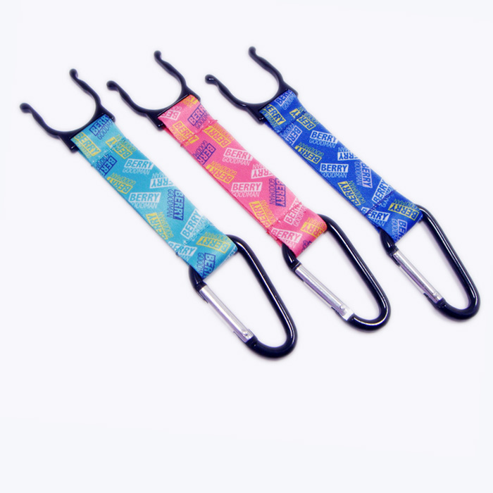 Factory personalized custom design bottle holder item short straps 