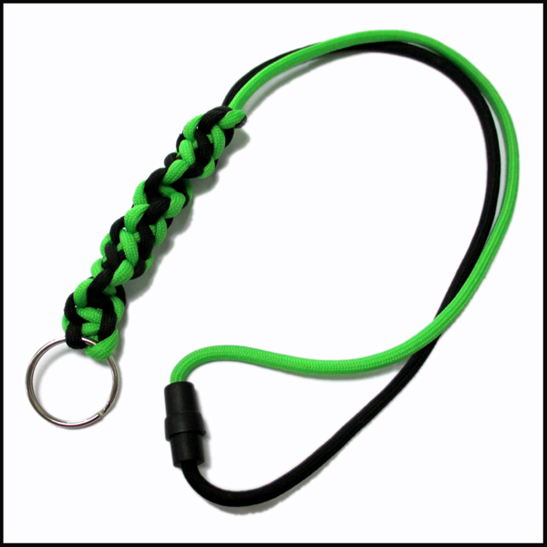 New style handing key strap round paracords nylon lanyard