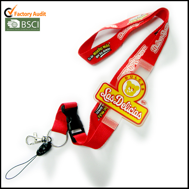 Silicone logo custom print card holders sweet carolina lanyards​