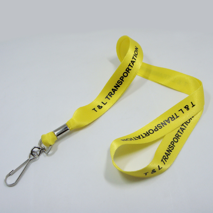 Swivel J hook colors design custom made own logo nylon lanyard