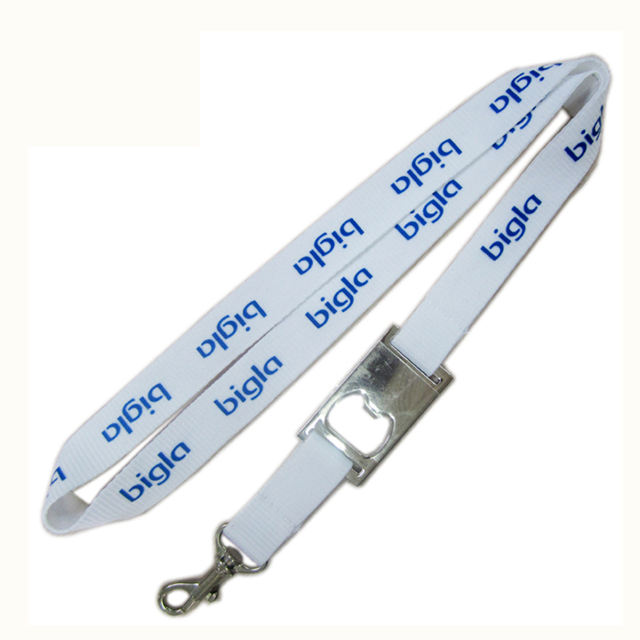 Bottle opener quick buckle card holders custom strap lanyards factory