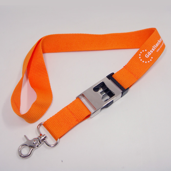 New Design pink water-repellent opener quick hook neck lanyard