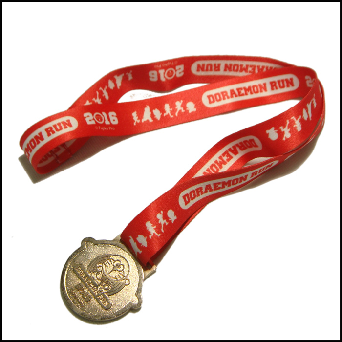 Doramo souvenir gift sublimation logo medal holder neck lanyard