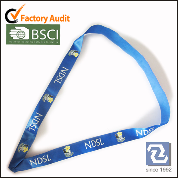 1.5 cm trophy badges award rope sling medal neck straps