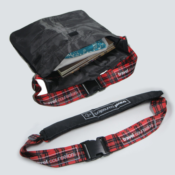 New style feature sublimation custom logo purse strap Luggage Belt 