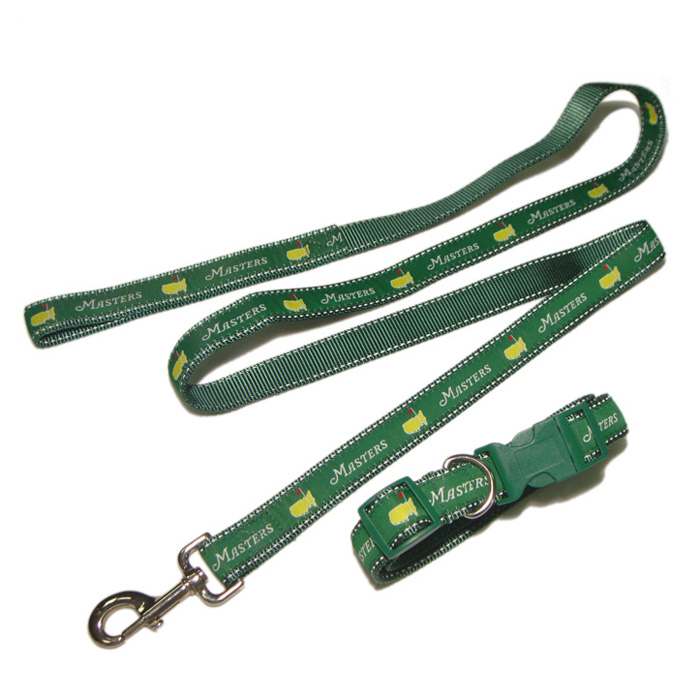 Fabric woven satin and nylon dog leashes and collar dog leashes manufactory 