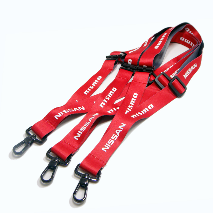 2D Printing custom logo car business promotion gift holder lanyards​