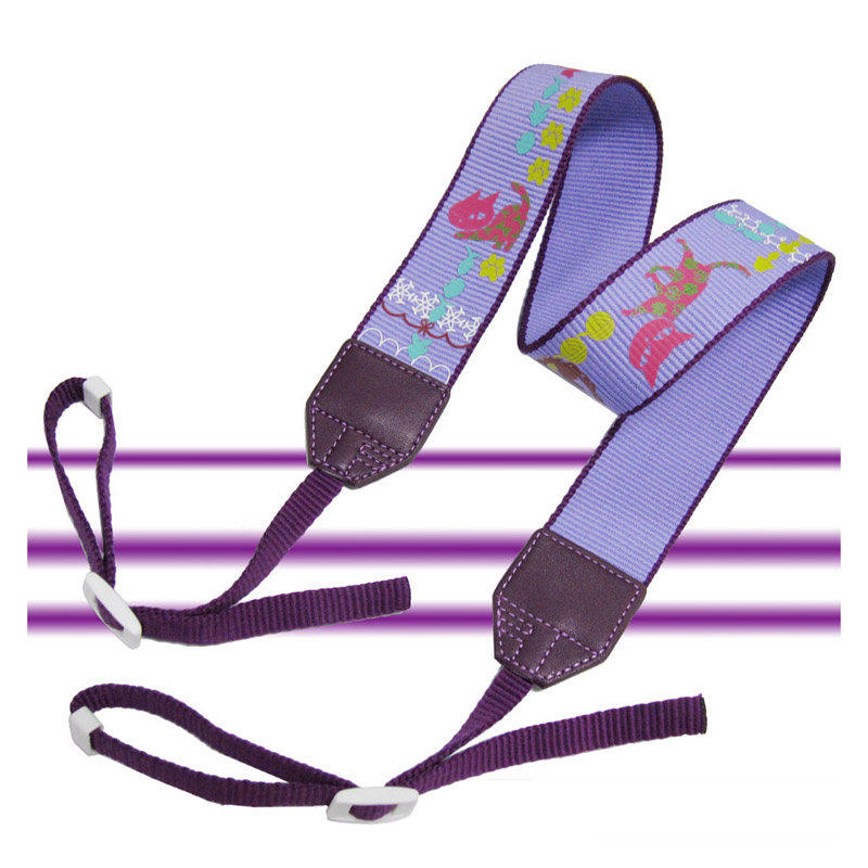 Custom made design webbing camera strap for camera accessory