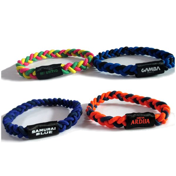 Manufacture custom elastic hair hand knitting weaving bracelets 