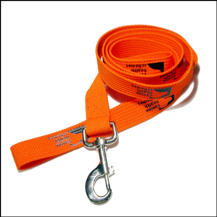 Thick polyester printing custom logo vegan dog leash suppliers