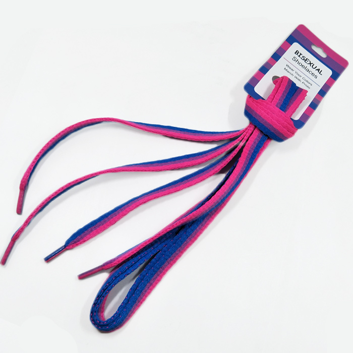 Weaving rainbow fabric string cardboard roll shoelace paper package