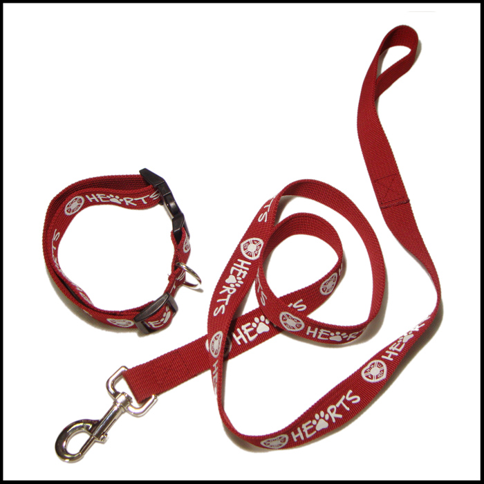 Hot selling safety tactical designer pet collar and leash set supply