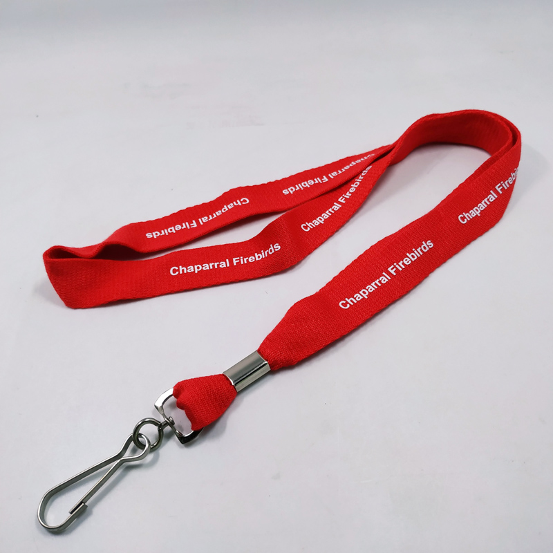 Red bamboo luxury cord lanyard personalized necklace