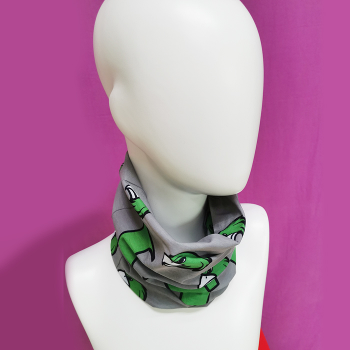 Sublimation printed custom logo Skulls bandana