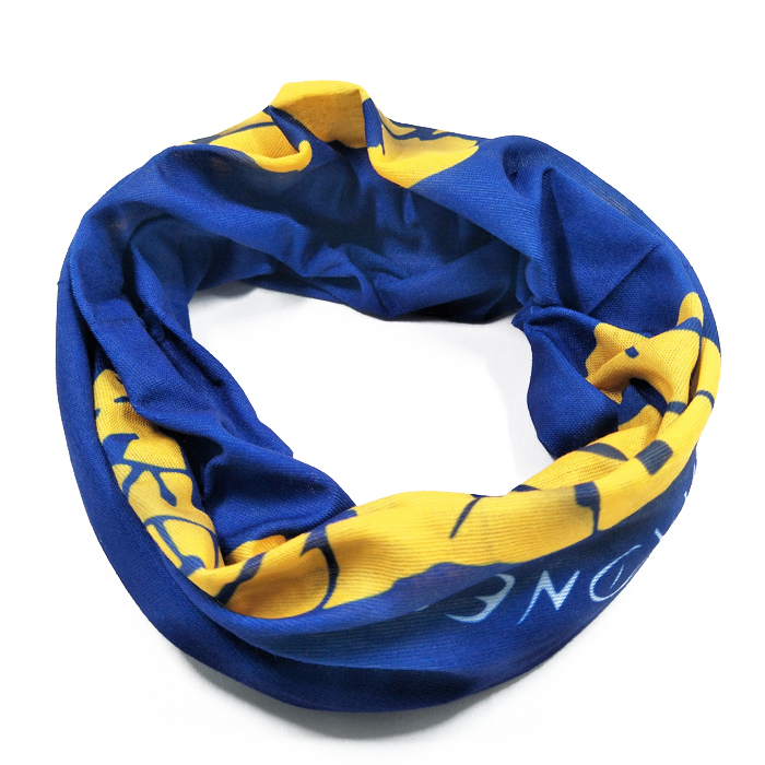 Custom designer print tubular fishing head bandana