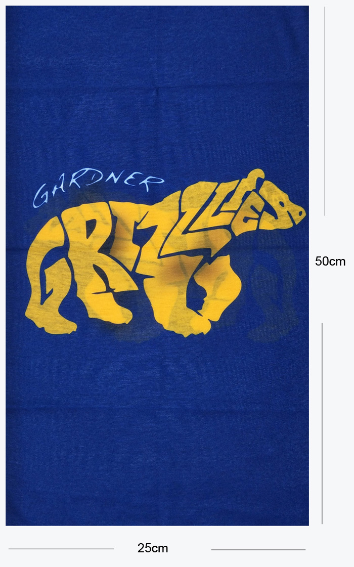 Custom designer print tubular fishing head bandana