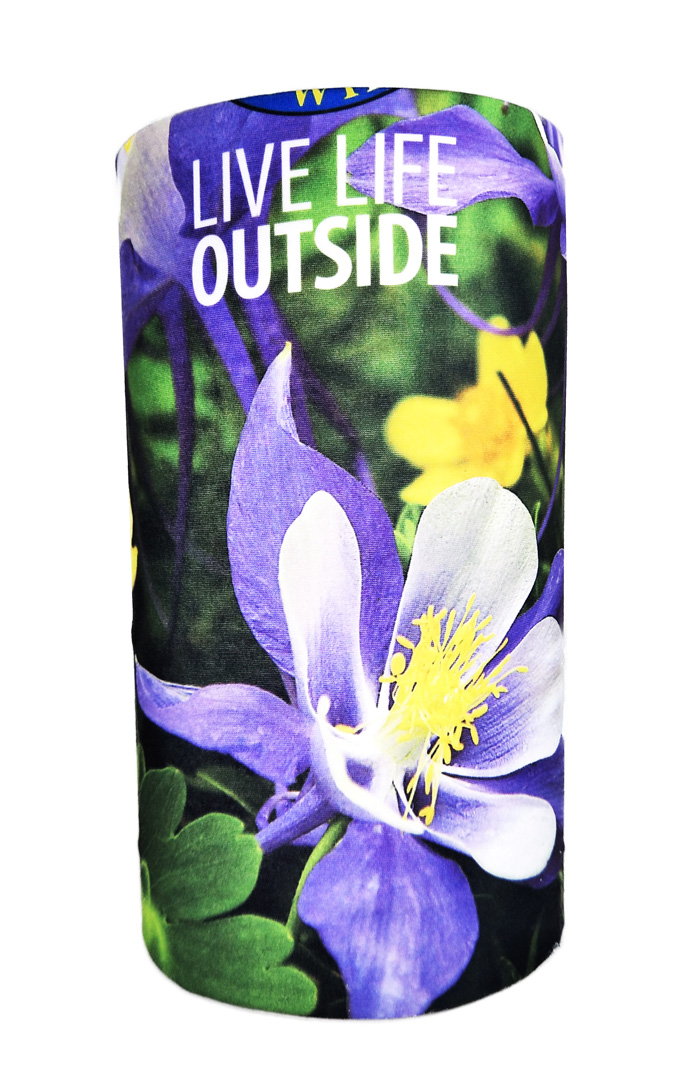 Green bamboo cotton mask face bandana custom printed logo perros beanie