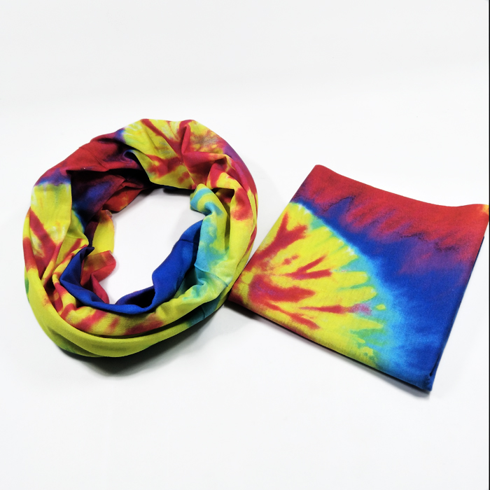 Woven's slip plain suff 100% cotton face mask neckerchief 