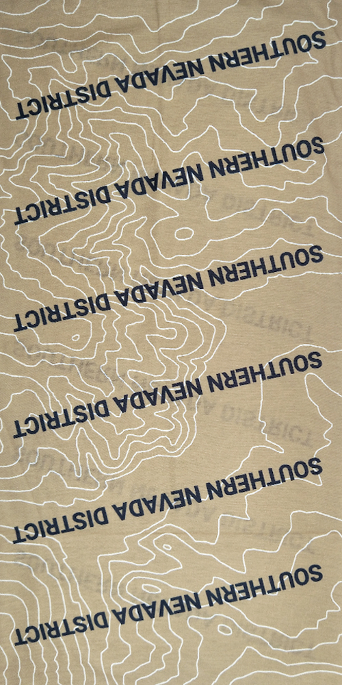 Block printed casual pants Seamless tube gold colors bandana headwrap