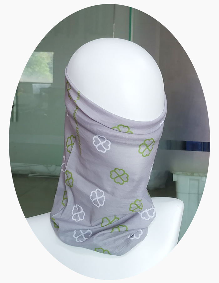 Multifunctional Friendly cotton tubular outdoor face mask bandana 