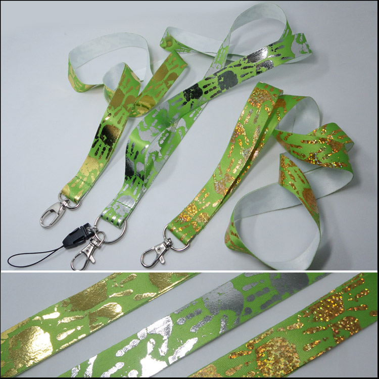 Reflective keychain lanyard par sublimatcion polyester lanyard