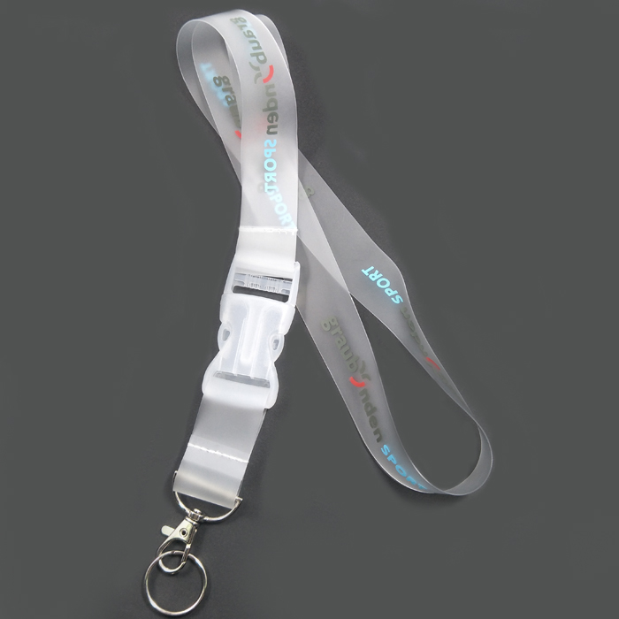 Universla transparent PVC card holder neck lanyard