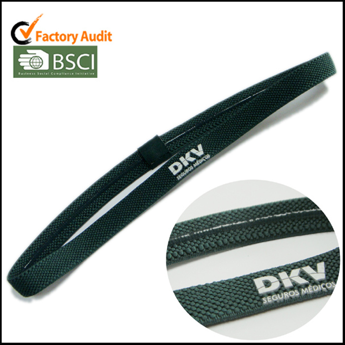 Silicon string sport skidproof elastic head wraps