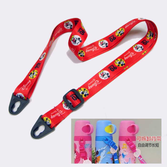  Water bottle holder button vacuum flask holder lanyards