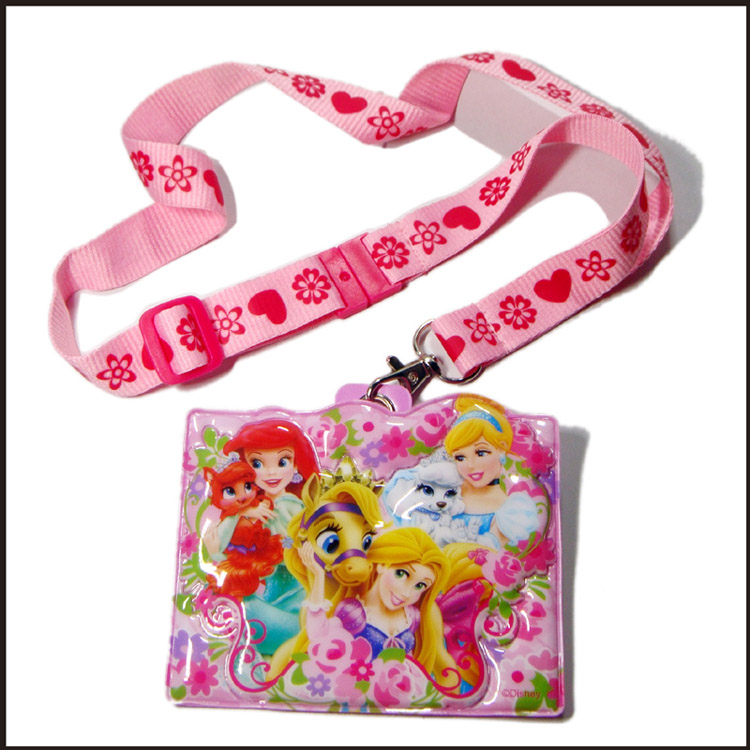 Silk printing custom logo neck lanyard 2D logo holder card