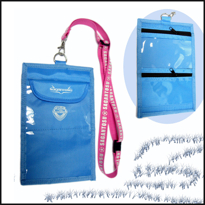 Ticket badge case card holder lanyard neck fashion