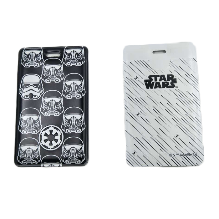 soft PVC printer id card holder lanyard accessory