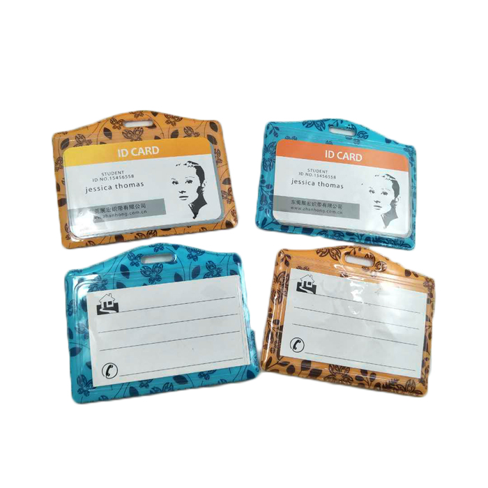 Plastic vip card design badge holder