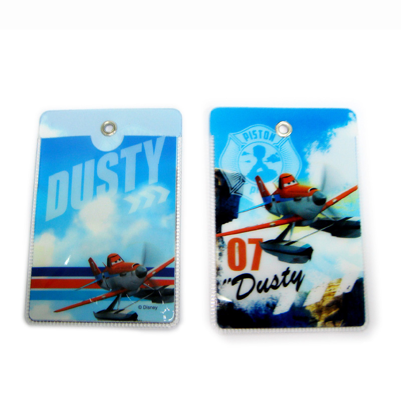 Disney cartoo kids bus card design holder badge