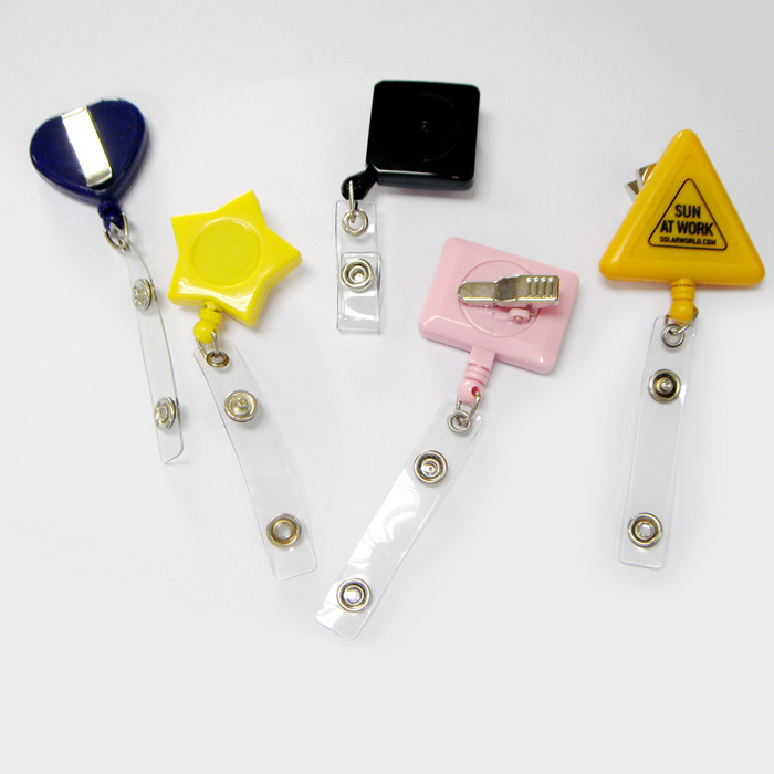Kinds of shape badge holder retractable reel