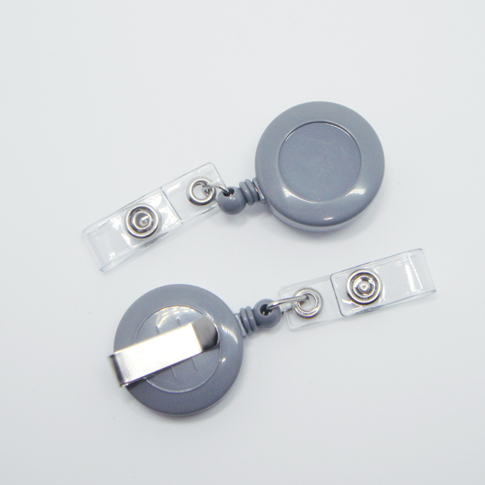 Colors round retractable reel badge holder tobe yoyo