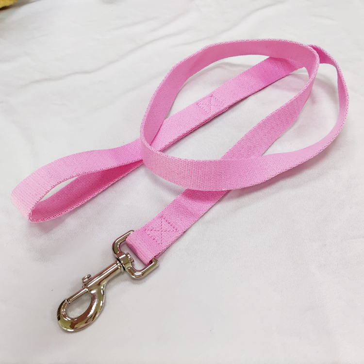 Strong dog hook unicolor cotton rope pet dog leash