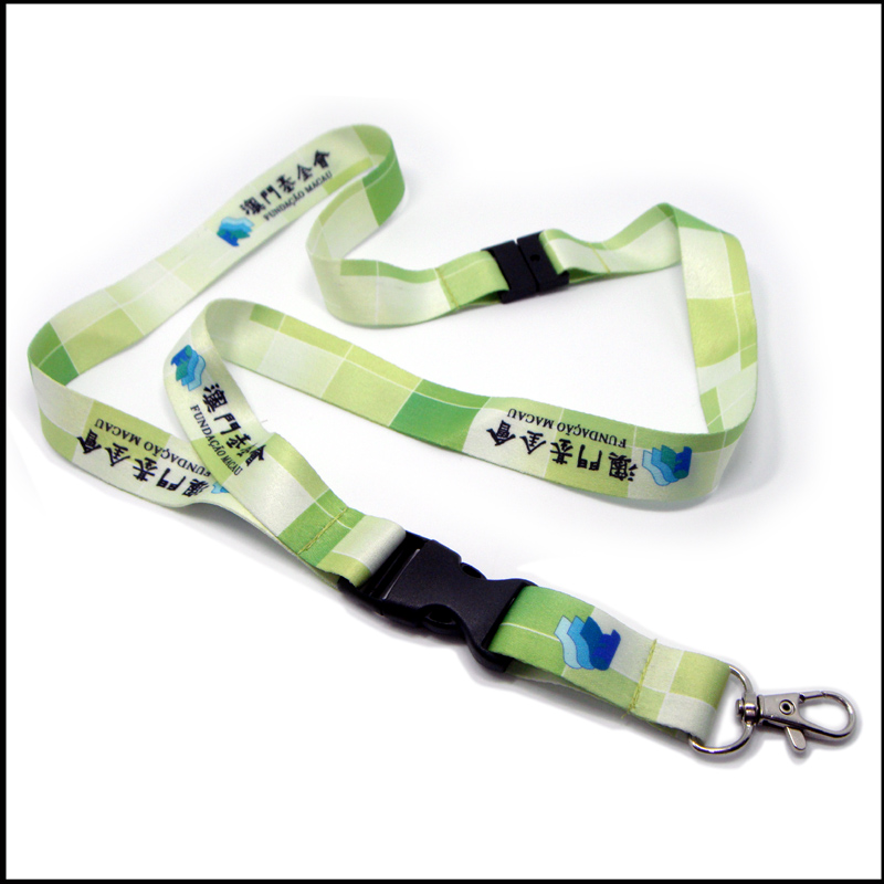 Polyester lanyard material custom designer strap lanyrds