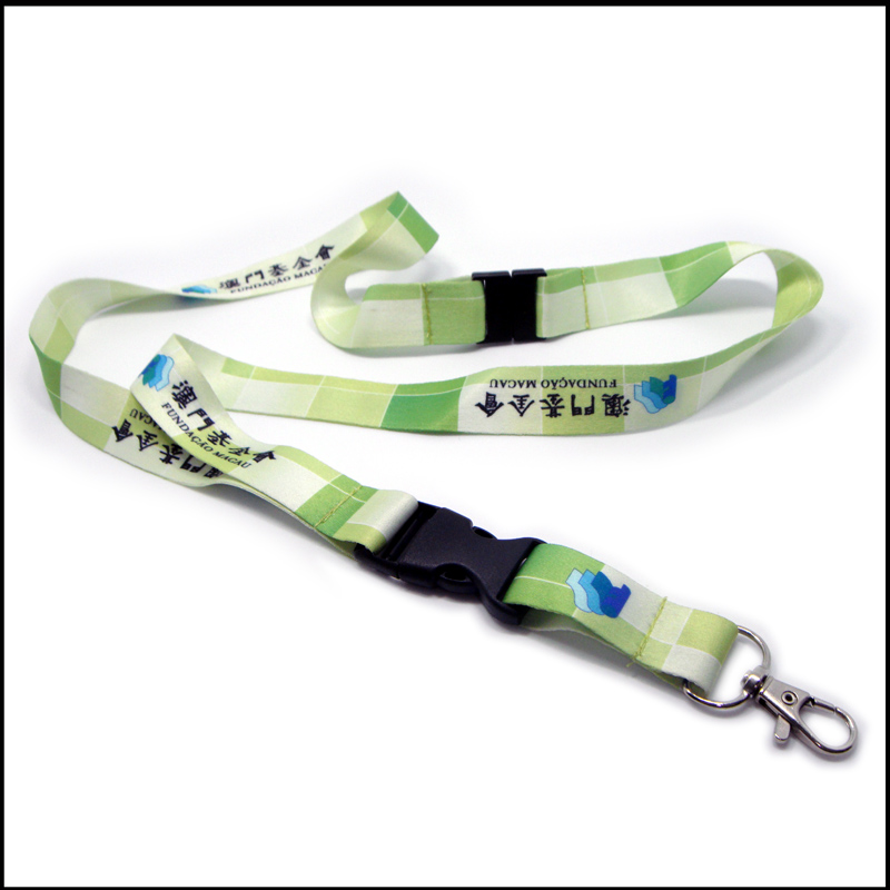 Polyester lanyard material custom designer strap lanyrds