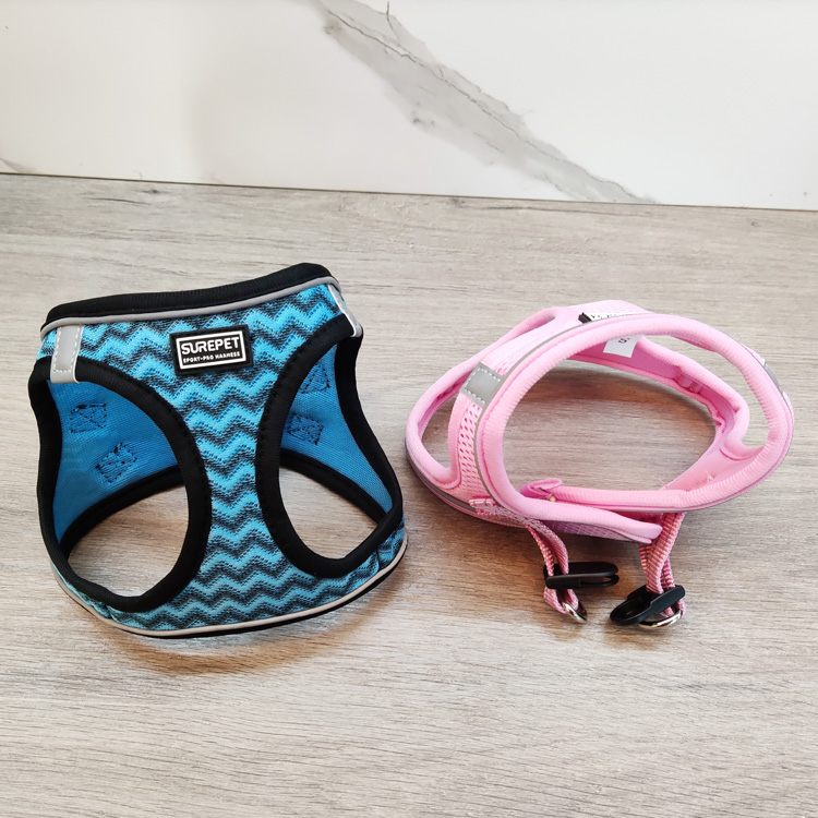 Cute pet dog cat harness clothes vest pet supplies with print