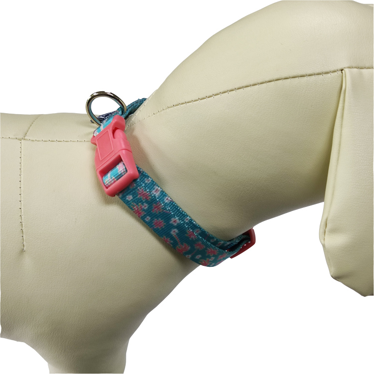 Custom choke martingale nylon dog tactical webbing collar