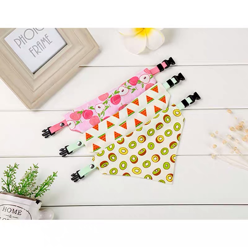 Eco friendly nice christmas pet dog birthday collar bandana
