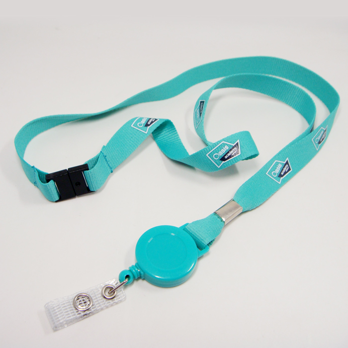 wholesale price retractable key ring badge reel custom lanyard