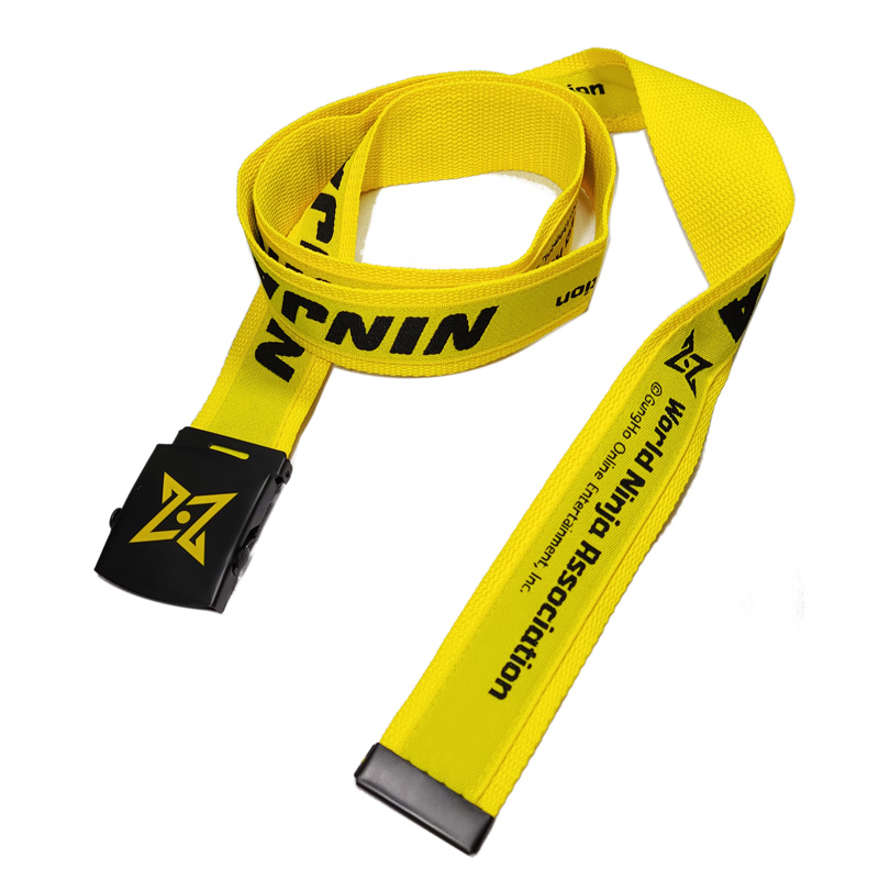 High quality luxury women waist kids polyester woven custom designer men belts buckle 