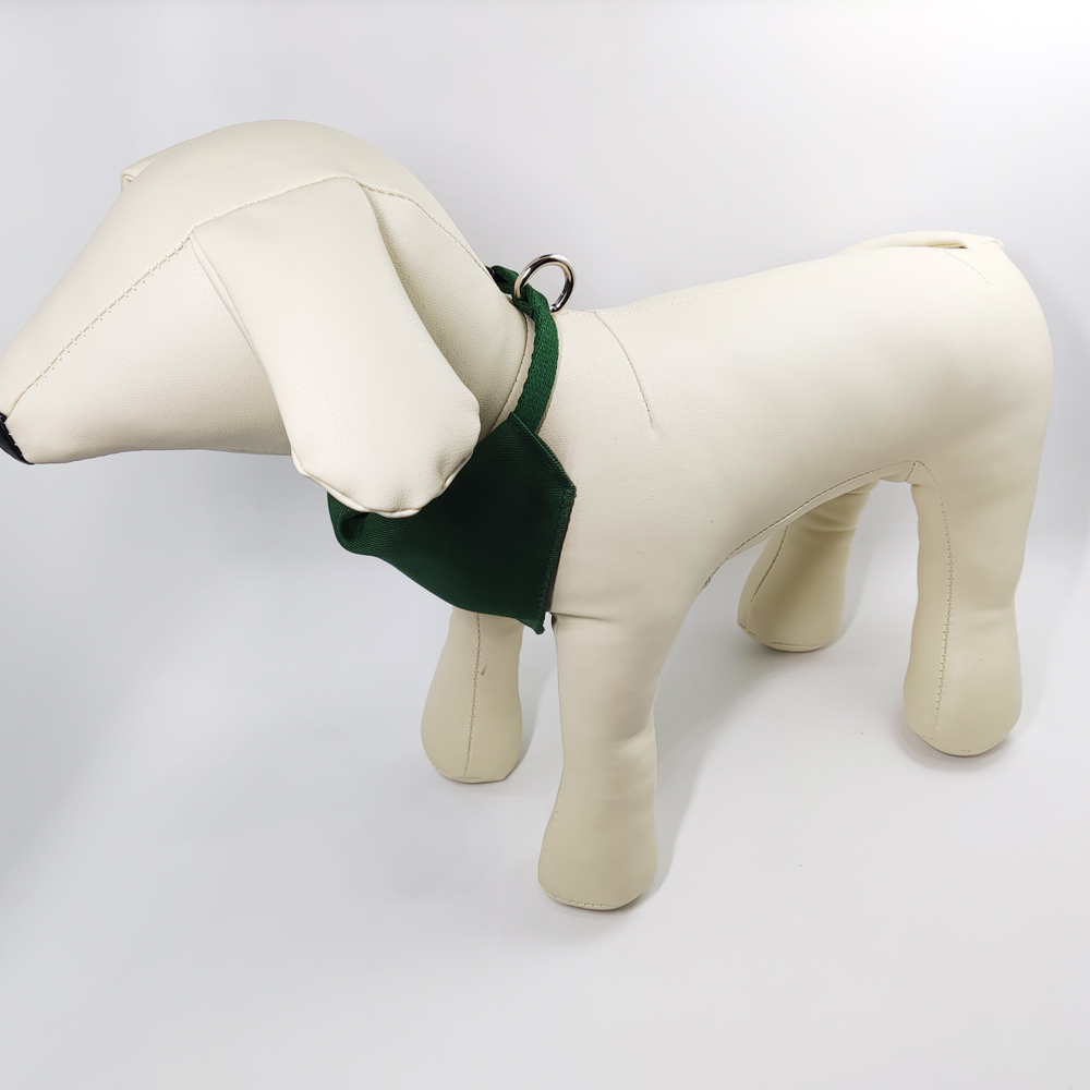 Lead the industry cooling OEM fabric plain collar bandana dog one color your logo