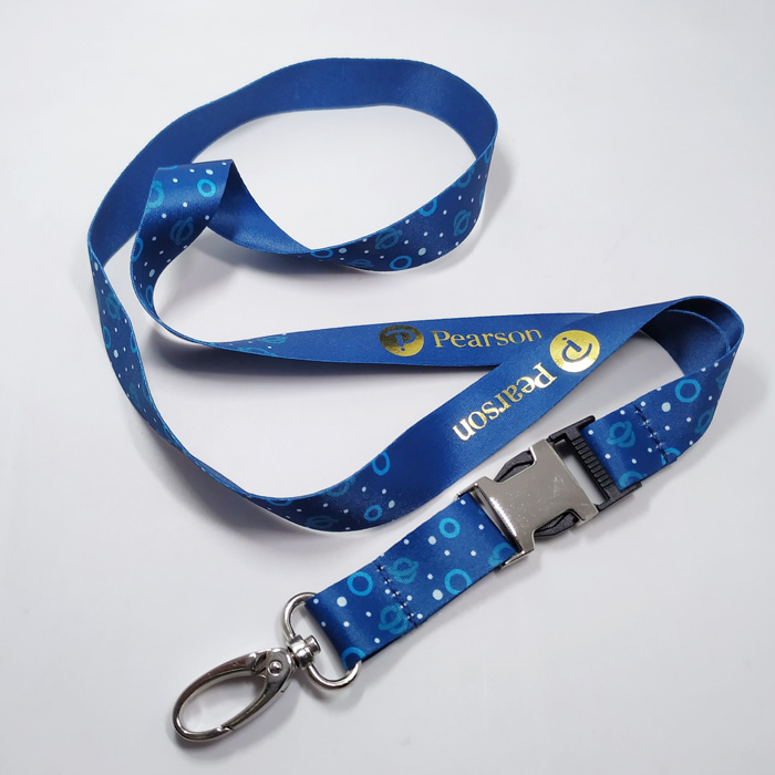 时尚新品定制烫金LOGO证件套挂绳个性胸卡挂带