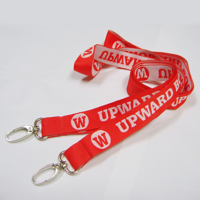 轻薄款优质提花证件套挂绳工厂定制员工厂牌挂带