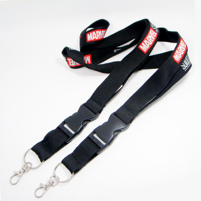 漫威《复仇者联盟》宣传赠品织带双层提花高档挂绳