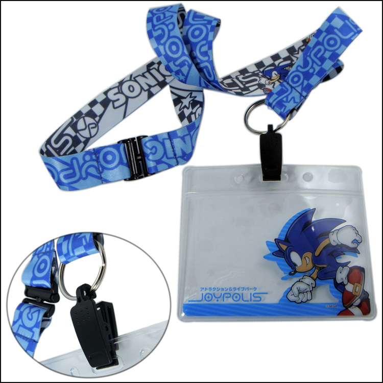 卡通动漫PVC证件热转印织带卡套儿童证件套挂绳