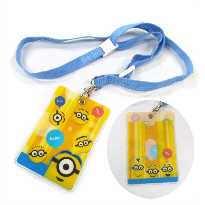 迪士尼系列儿童证件套挂绳安全环保男女童挂带